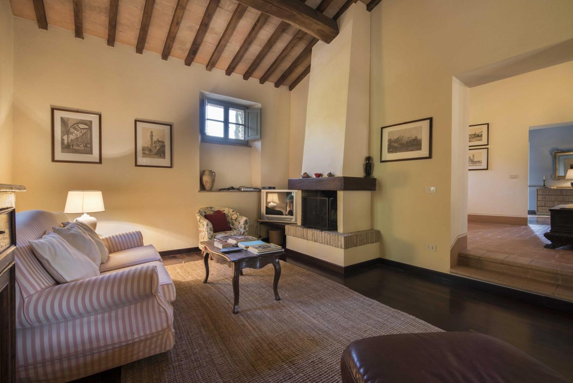 Borgo Di Camporsevoli Villa Bagian luar foto