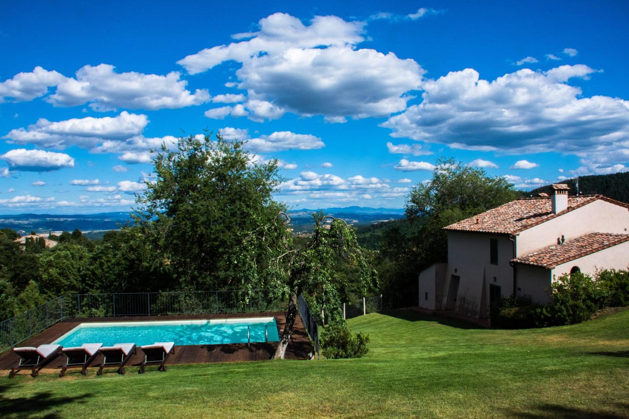 Borgo Di Camporsevoli Villa Bagian luar foto